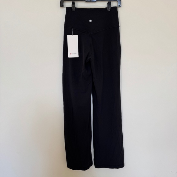 Lululemon Align Wide-Leg - Black - Sz 4 - NWT - Discontinued 2022 Align Fabric - Picture 2 of 4